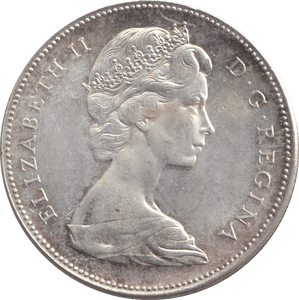 1967 SILVER ONE DOLLAR CANADA - SILVER WORLD COINS - Cambridgeshire Coins