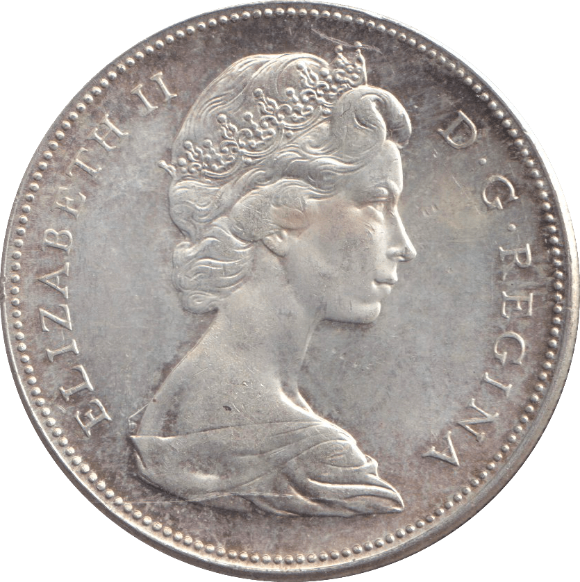 1967 SILVER ONE DOLLAR CANADA - SILVER WORLD COINS - Cambridgeshire Coins