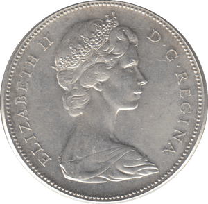 1967 SILVER ONE DOLLAR CANADA - SILVER WORLD COINS - Cambridgeshire Coins