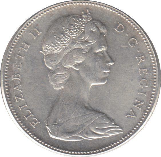 1967 SILVER ONE DOLLAR CANADA - SILVER WORLD COINS - Cambridgeshire Coins