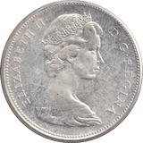 1967 SILVER ONE DOLLAR CANADA - SILVER WORLD COINS - Cambridgeshire Coins