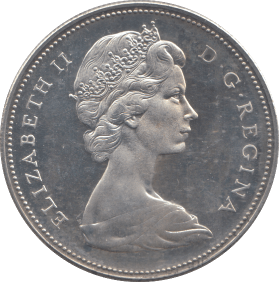 1967 SILVER ONE DOLLAR CANADA - SILVER WORLD COINS - Cambridgeshire Coins