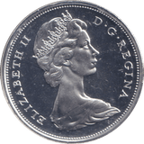 1967 SILVER PROOF FIFTY CENTS CANADA - SILVER WORLD COINS - Cambridgeshire Coins