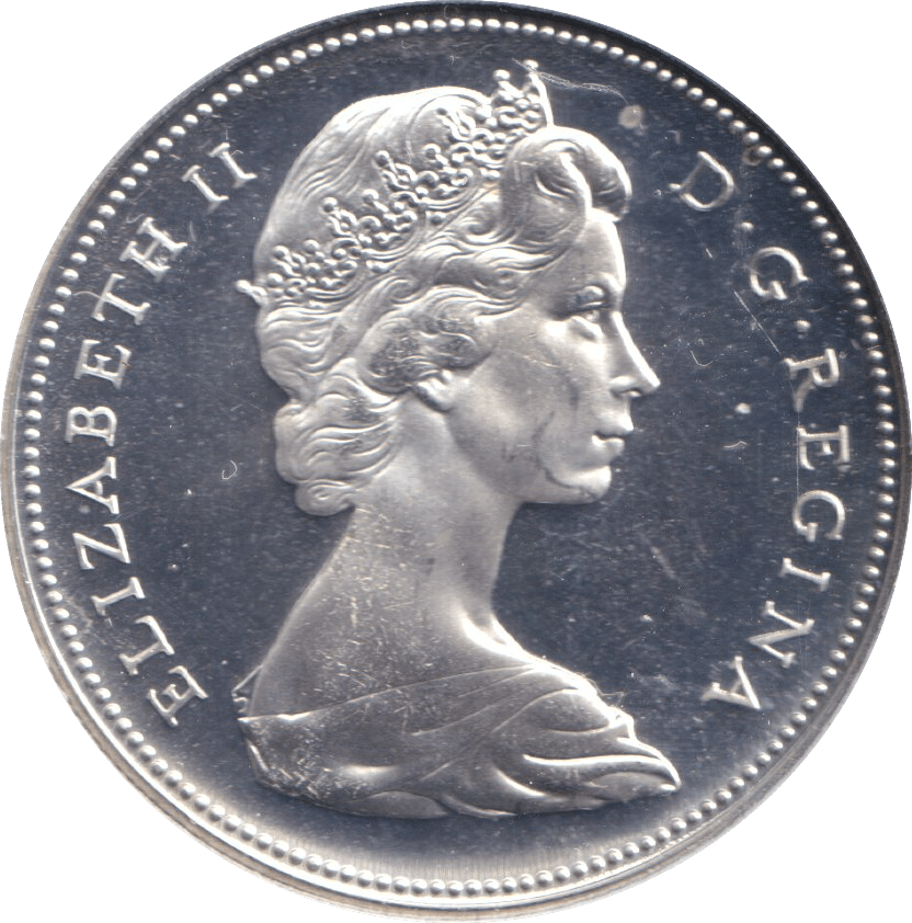 1967 SILVER PROOF ONE DOLLAR CANADA - SILVER WORLD COINS - Cambridgeshire Coins