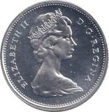 1967 SILVER PROOF TWENTY FIVE CENTS CANADA - SILVER WORLD COINS - Cambridgeshire Coins