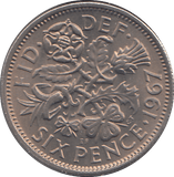 1967 SIXPENCE ( UNC ) 3 - SIXPENCE - Cambridgeshire Coins