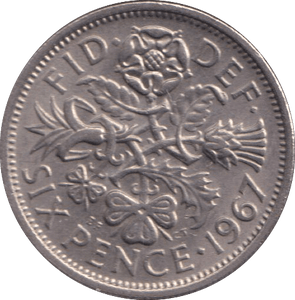 1967 SIXPENCE ( UNC ) - SIXPENCE - Cambridgeshire Coins