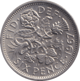 1967 SIXPENCE ( UNC ) - SIXPENCE - Cambridgeshire Coins