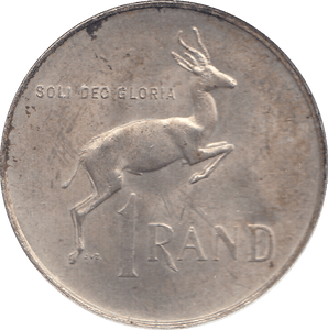 1967 SOUTH AFRICA 1 RAND - WORLD COINS - Cambridgeshire Coins