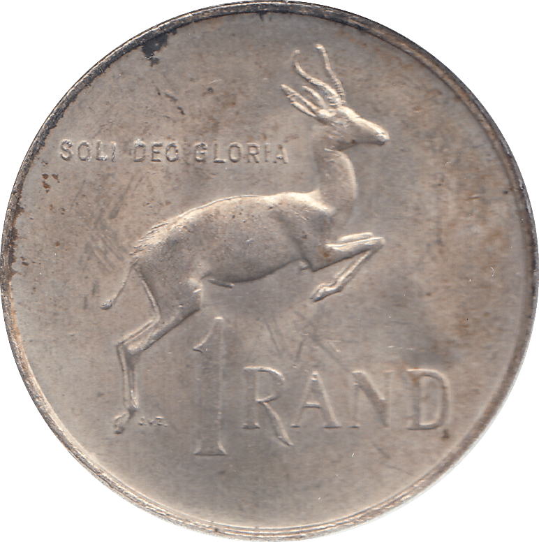 1967 SOUTH AFRICA 1 RAND - WORLD COINS - Cambridgeshire Coins