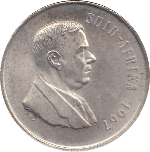 1967 SOUTH AFRICA 1 RAND - WORLD COINS - Cambridgeshire Coins