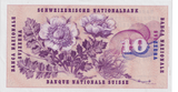 1967 SWITZERLAND 10 FRANCS BANKNOTE REF-1735 - WORLD BANKNOTES - Cambridgeshire Coins