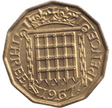 1967 THREEPENCE ( BU ) - THREEPENCE - Cambridgeshire Coins