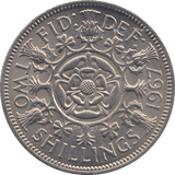 1967 TWO SHILLINGS ( UNC ) - TWO SHILLINGS - Cambridgeshire Coins