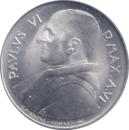 1968 10 LIRE VATICAN - WORLD COINS - Cambridgeshire Coins
