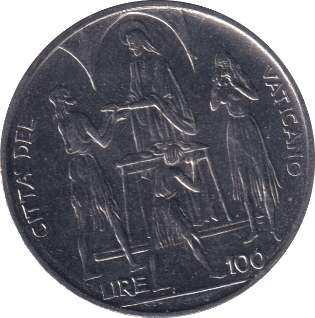 1968 100 LIRE VATICAN - WORLD COINS - Cambridgeshire Coins