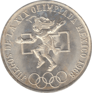1968 25 PESOS MEXICO - WORLD COINS - Cambridgeshire Coins