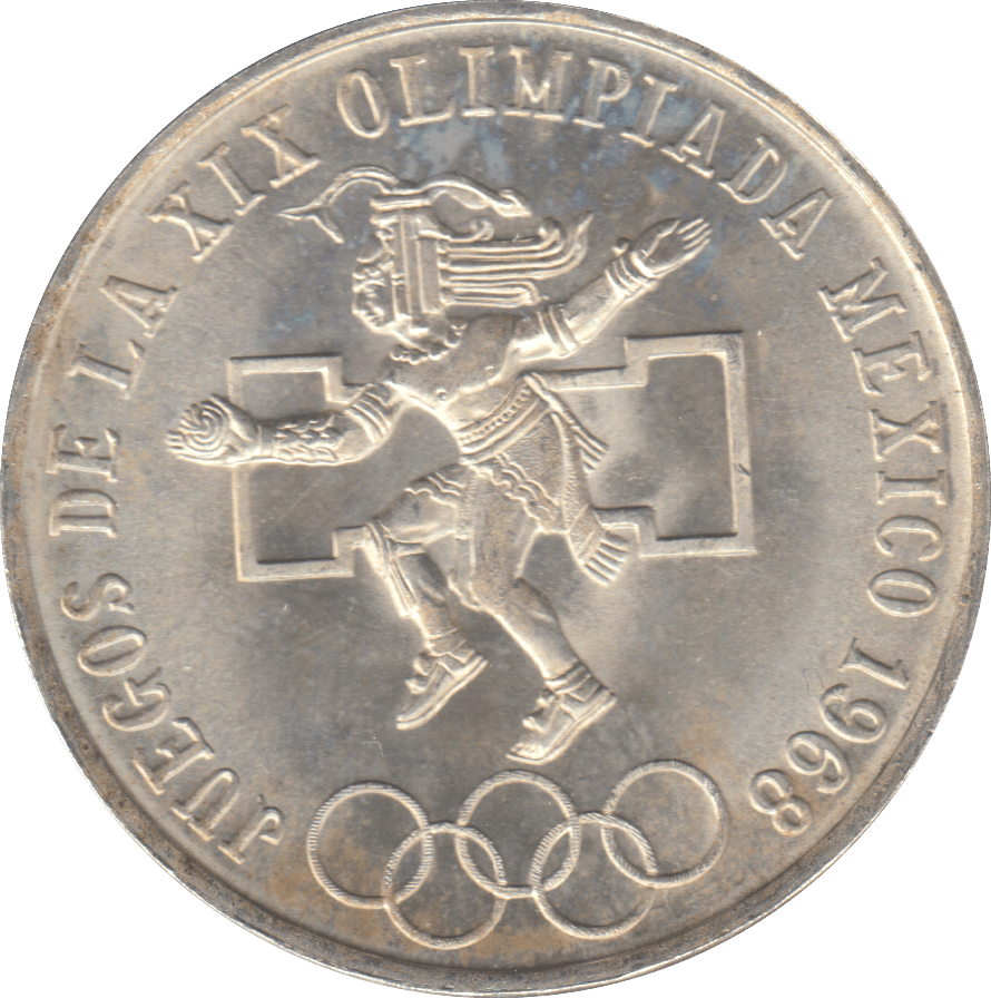 1968 25 PESOS MEXICO - WORLD COINS - Cambridgeshire Coins
