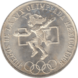 1968 25 PESOS MEXICO - WORLD COINS - Cambridgeshire Coins