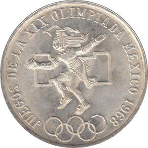 1968 25 PESOS MEXICO - WORLD COINS - Cambridgeshire Coins