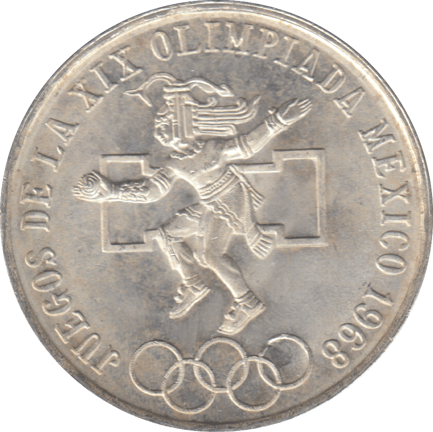 1968 25 PESOS MEXICO - WORLD COINS - Cambridgeshire Coins