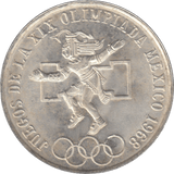 1968 25 PESOS MEXICO - WORLD COINS - Cambridgeshire Coins