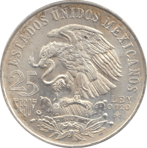 1968 25 PESOS MEXICO - WORLD COINS - Cambridgeshire Coins