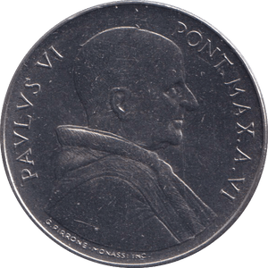1968 50 LIRE VATICAN - WORLD COINS - Cambridgeshire Coins