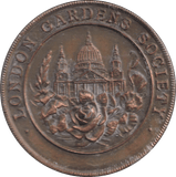 1968 GARDEN MEDAL LONDON - MEDALS & MEDALLIONS - Cambridgeshire Coins