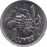 1968 LEBANON ONE POUND COIN - WORLD COINS - Cambridgeshire Coins