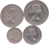1968 MAUNDY SET ELIZABETH II - Maundy Set - Cambridgeshire Coins
