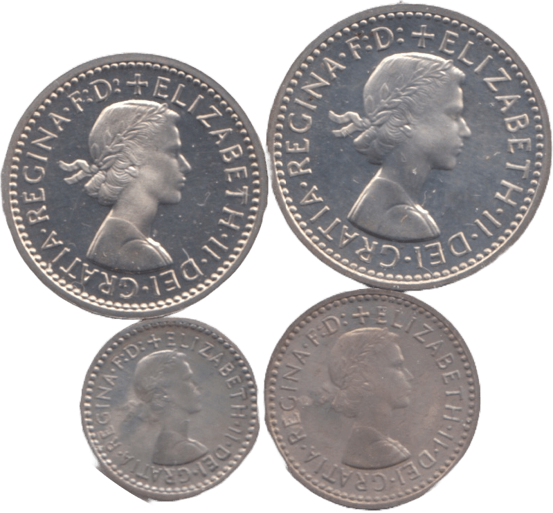 1968 MAUNDY SET ELIZABETH II - Maundy Set - Cambridgeshire Coins
