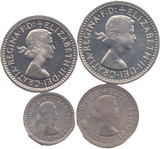 1968 MAUNDY SET ELIZABETH II - Maundy Set - Cambridgeshire Coins