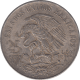 1968 MEXICO 25 PESOS - WOLRD SILVER COINS - Cambridgeshire Coins