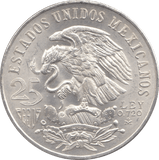 1968 MEXICO SILVER 25 PESOS 2* - SILVER WORLD COINS - Cambridgeshire Coins