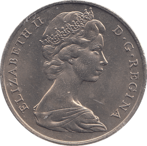 1968 ONE CROWN GIBRALTAR ( BU ) - WORLD COINS - Cambridgeshire Coins