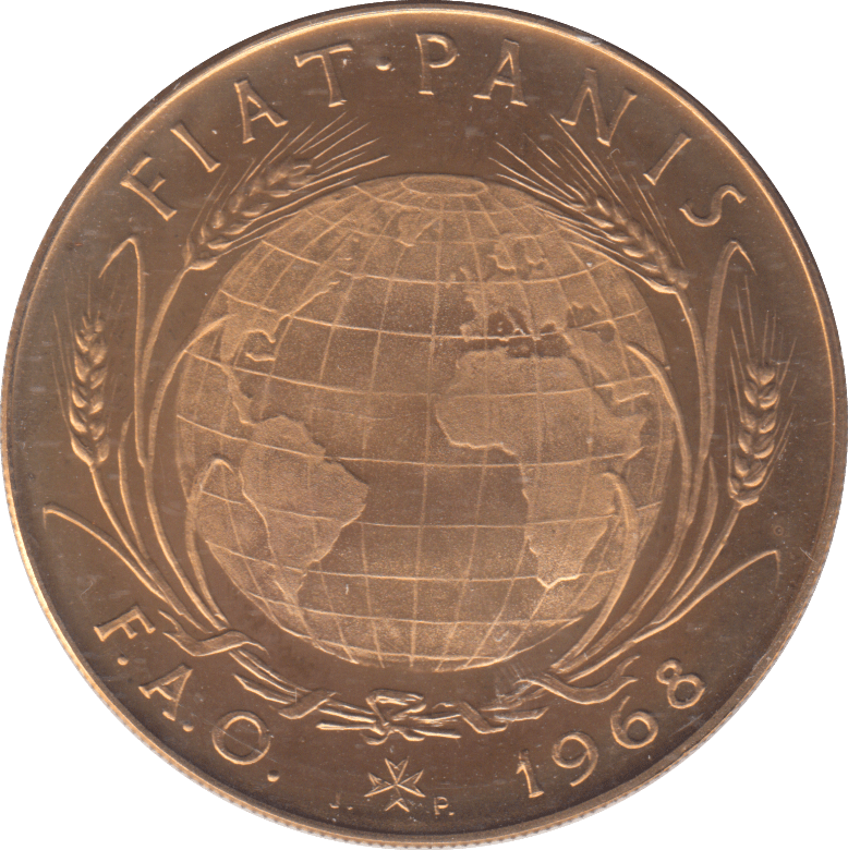 1968 ORDER OF MALTA 2 TARI - WORLD COINS - Cambridgeshire Coins