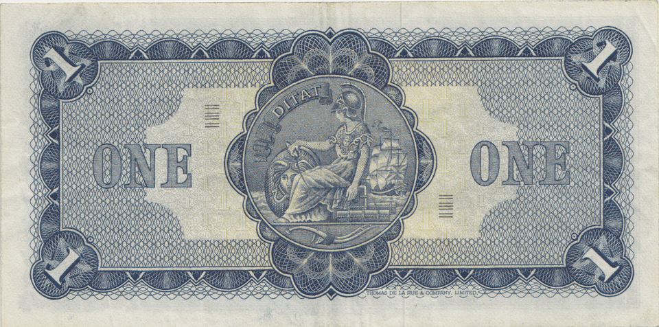1968 £1 THE BRITISH LINEN BANK SCOT REF 85 - £1 BANKNOTE - Cambridgeshire Coins