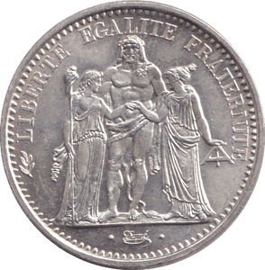 1968 SILVER 10 FRANCS FRANCE - SILVER WORLD COINS - Cambridgeshire Coins