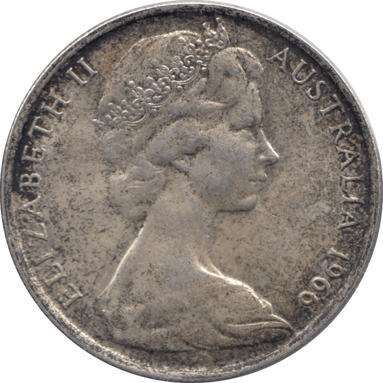 1968 SILVER 50 CENTS AUSTRALIA - SILVER WORLD COINS - Cambridgeshire Coins