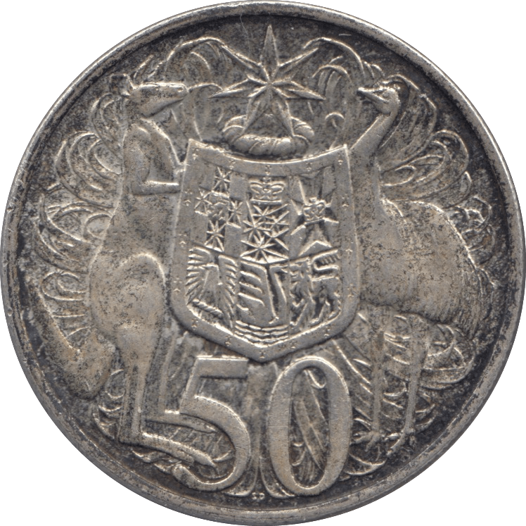 1968 SILVER 50 CENTS AUSTRALIA - SILVER WORLD COINS - Cambridgeshire Coins