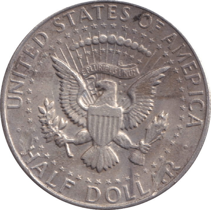 1968 SILVER HALF DOLLAR USA - SILVER WORLD COINS - Cambridgeshire Coins