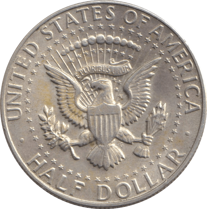 1968 SILVER HALF DOLLAR USA - SILVER WORLD COINS - Cambridgeshire Coins