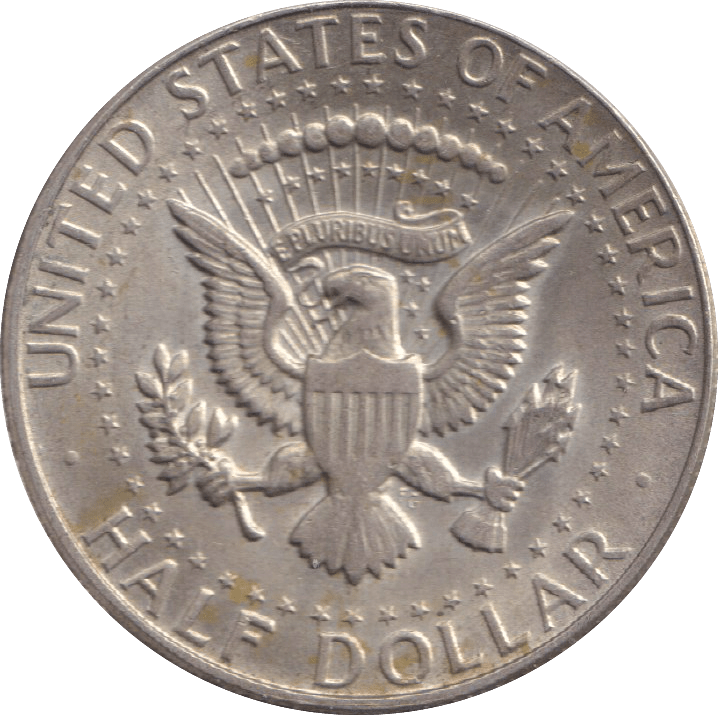 1968 SILVER HALF DOLLAR USA - SILVER WORLD COINS - Cambridgeshire Coins