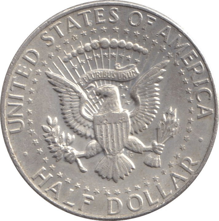 1968 SILVER HALF DOLLAR USA - SILVER WORLD COINS - Cambridgeshire Coins