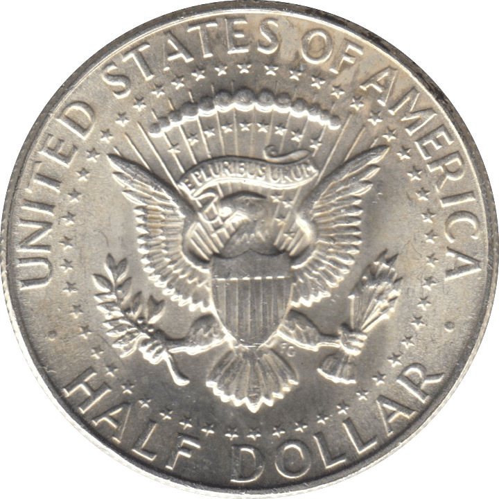 1968 SILVER HALF DOLLAR USA - SILVER WORLD COINS - Cambridgeshire Coins