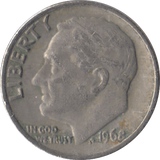 1968 USA ONE DIME