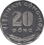 1968 VIETNAM 20 DONG COIN - WORLD COINS - Cambridgeshire Coins