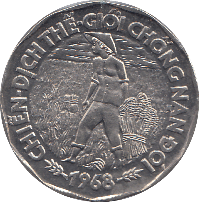 1968 VIETNAM 20 DONG COIN - WORLD COINS - Cambridgeshire Coins