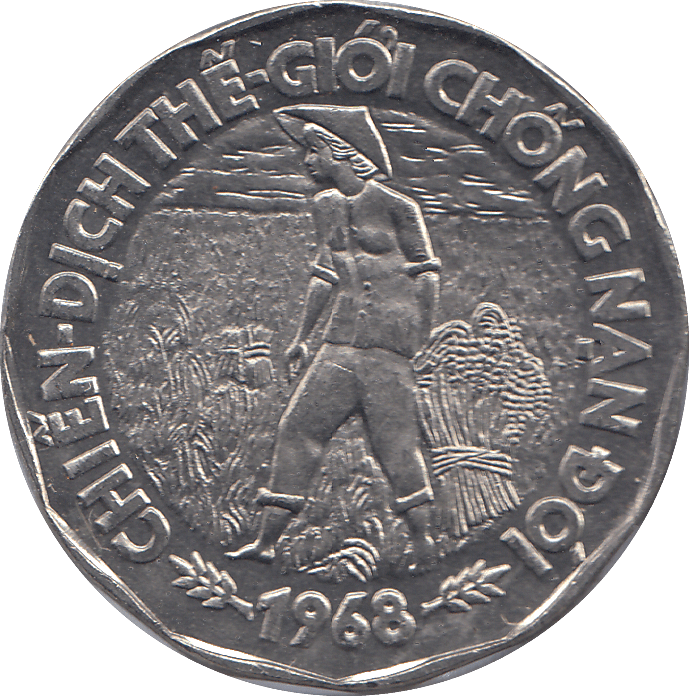 1968 VIETNAM 20 DONG COIN - WORLD COINS - Cambridgeshire Coins